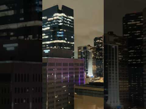 Beautiful Denver Skylines at Night 🏙️ #shorts