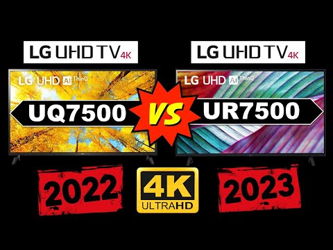 COMPARE !! 43UQ7500 VS 43UR7500 || REKOMENDASI SMART TV - UHD TV 43 inch 3 jutaan !!!!!