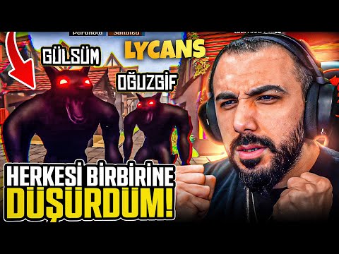 KAOS ÇIKARDIM HERKES BİRBİRİNE GİRDİ! LYCANS | Barış Can