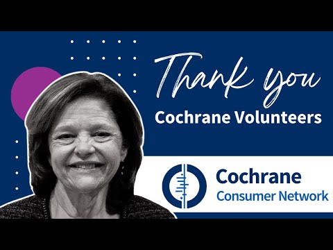 International Volunteer Day - Thank you, Cochrane Consumers