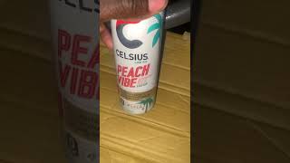 Peach Vibe Celsius taste taste #Celsius #Review #celsiuslivefit #Short #rating