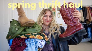 thrifting my spring pinterest board!!! the ultimate DREAMY 90s/y2k thrift haul!!