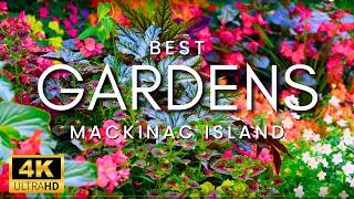 The World's Best Gardens And Flowers | Mackinac Island Garden Tour 2024