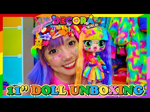 Decora Girlz Fashion Doll Unboxing