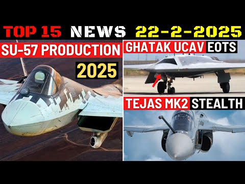 Indian Defence Updates : Su-57 Production 2025,Tejas Mk2 Stealth,EOTS on Ghatak,CATS Hunter Trials