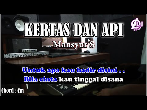 KERTAS DAN API - Mansyur S - Karaoke Dangdut Korg pa3x Lirik & Chord