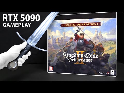 Unboxing KINGDOM COME: DELIVERANCE 2 Collector's Edition (NVIDIA RTX 5090 Gameplay)