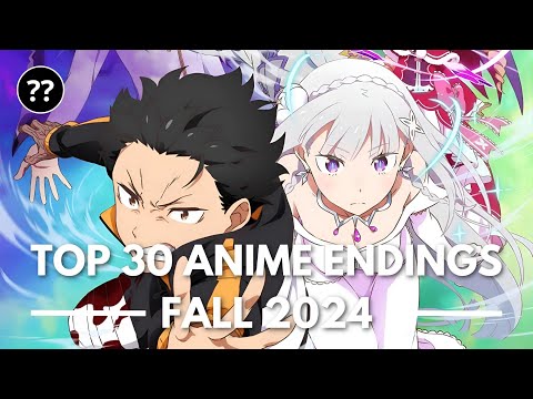 Top 30 Anime Endings of Fall 2024