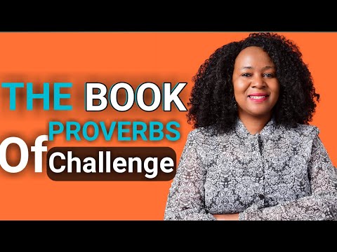 Book Of Proverbs Challenge 4 // Catherine Foluso