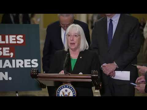 Murray Discusses Senate Republicans' Pro-Billionaire, Anti-Middle Class Budget at Press Conference