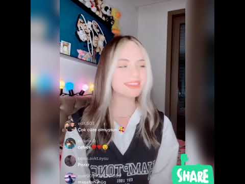 cemre solmaz saçını boyattı işte yeni saçı tiktok live