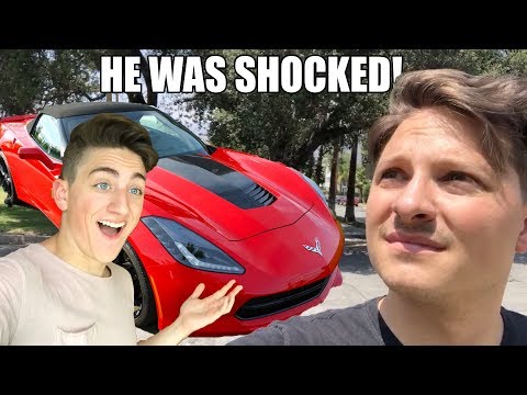 SURPRISING MY BEST FRIEND WITH HIS DREAM CAR