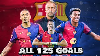 Barcelona - All 125 Goals (2024/25)