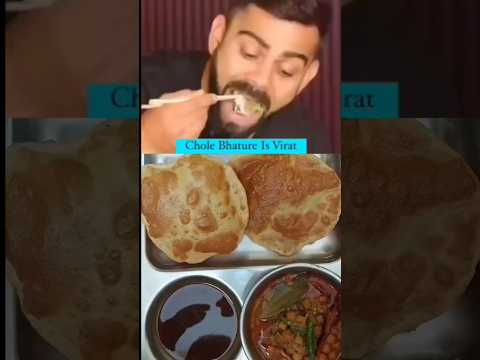 Chole Bhature is Virat Kohli's Favourite Dish | #viratkohli #shots #cholebhaturerecipe #celebrity