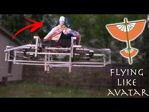 Flying Like The Avatar! Real Personal Flying Machine V2.0