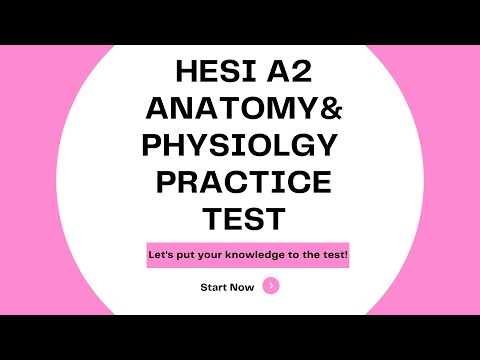 Anatomy & Physiology Practice Test 2024-2025