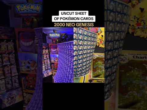 Uncut Sheet of Pokémon Cards duet with @UnlistedLeaf#pokemoncards #pokemoncollection #pkmn