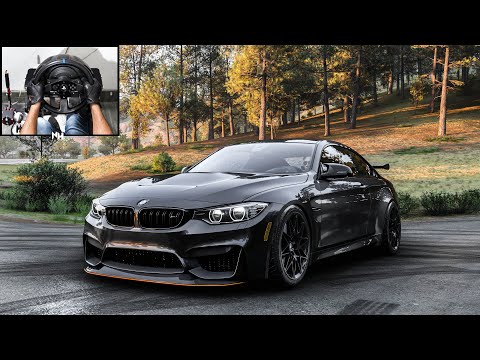 BMW M4 GTS | Forza Horizon 5 | Steering Wheel Gameplay