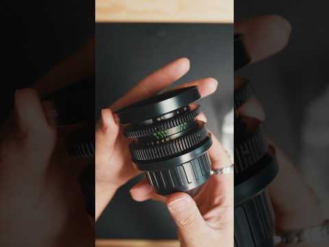 Helios 58mm by Iron Glass Adapters 😍 #filmmaking #lenses