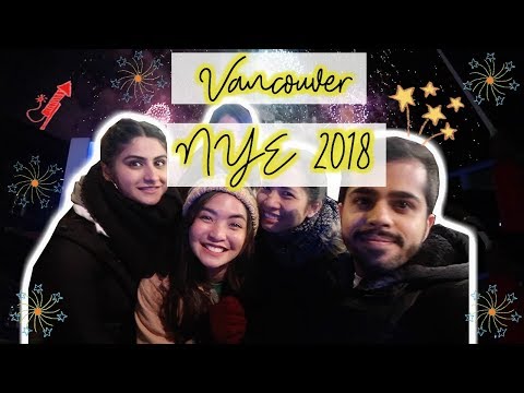 Vancouver NYE 2018 Celebration | International Student in Canada | Glaire Cartago