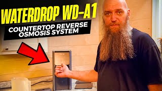 Waterdrop WD-A1 Countertop Reverse Osmosis System ft Waterdrop filter A1