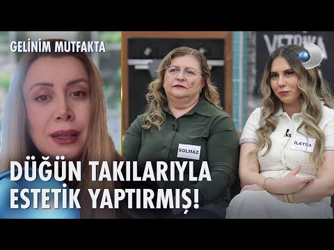 Düğün takılarıyla yapılan estetiğe görümceden tepki! | Gelinim Mutfakta 1579. Bölüm