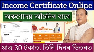 Income Certificate Online Apply _ How To Apply income certificate online _ income certificate