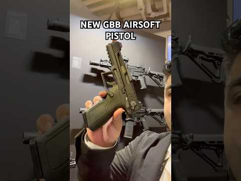 New GBB Competition Airsoft Pistol #airsoft #airsoftgi #tp22 #gaming #toys #gbb #new #shotshow