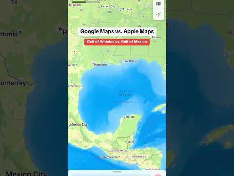 Google Maps Changes Gulf of Mexico to Gulf of America