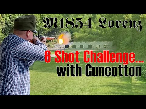 The Six Shot Challenge: speed shooting with the Austrian M1854 Lorenz Guncotton cartridge