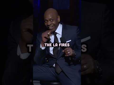 Dave Chappelle jokes about LA Fires during SNL monologue 😭😂