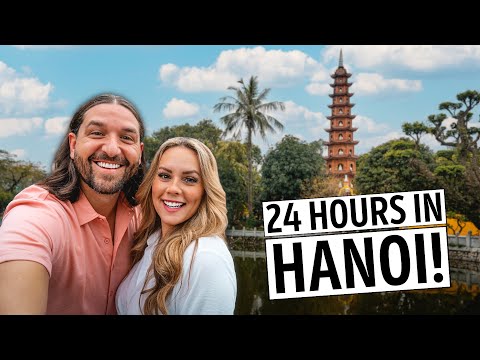 How to Spend One Day in Hanoi, Vietnam - Travel Vlog | Top Things to Do, See, & Eat in Hà Nội! 🇻🇳