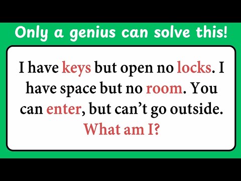 Only a Genius Can Solve These Riddles 🧩 | 25 Brain-Teasing Riddles to Challenge Your Mind 🧠 - Part 2