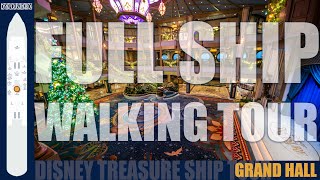 Disney Treasure Full Cruise Ship Walking Tour