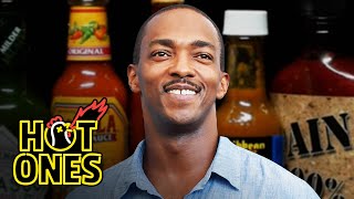 Anthony Mackie Quotes Shakespeare While Eating Spicy Wings | Hot Ones