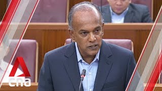 Singapore Law Minister Shanmugam addresses criticism of deliberate online falsehoods Bill