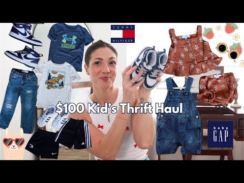 $100 Thrift Haul Madness! ☁️🧸 Discover what I Thrifted for my minis!