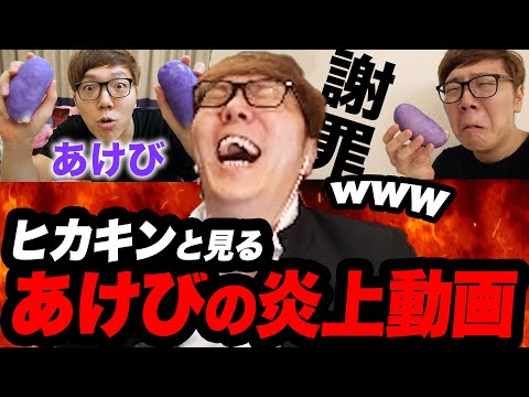 8年前のあけびの炎上動画を見て反論するヒカキン