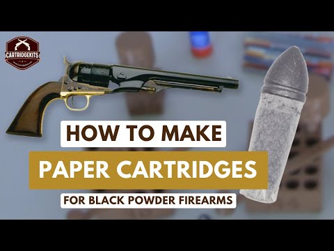 How to make Paper Cartridges