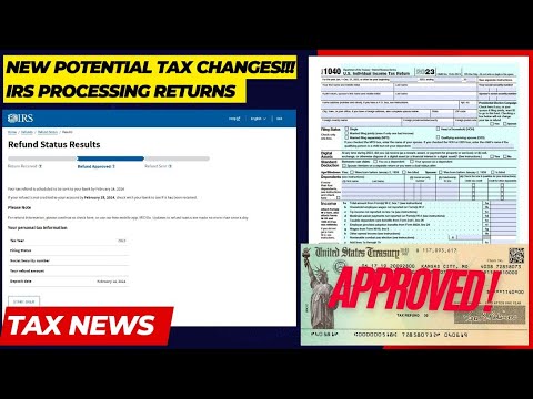 2024 IRS TAX REFUND UPDATE - New Refunds Released, Path Act, ID Verification Delays, Transcripts