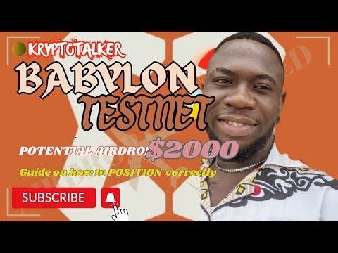 How To Interact With Babylon Testnet Task For A  Potential Airdrop (Potential $2000)🪂🪂