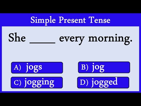 Simple Present Tense Quiz 13: Can You Score 25/25?