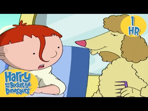 Hair Magic with Harry and Dinos | Harry and His Bucket Full of Dinosaurs | 9 Story Kids