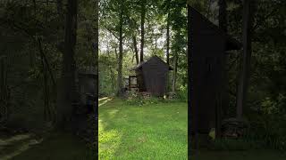 Ye Old Corn Crib… #CornCrib #NewEngland #NewEnglandGardening #Gardening #WildFlowerMeadow #CTGarden