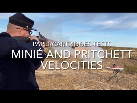 Comparing Burton (Minie) and Pritchett Bullet Velocities