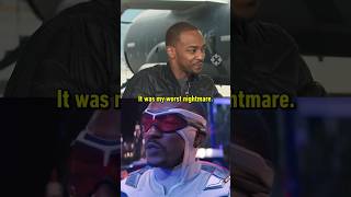 Why Anthony Mackie got rid of the white cowl