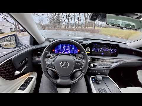 2024 Lexus LS 500h AWD - POV Driving Impressions