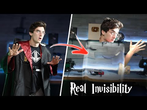 Real Invisibility Cloak Using Artificial Intelligence! - Harry Potter Invisibility!!