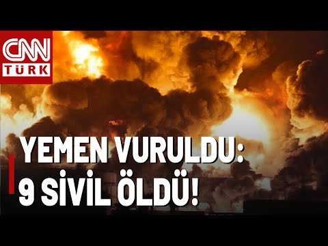 🚨 ABD Yemen'i Vurdu! Husiler Açıkladı: 9 Sivil Öldü!