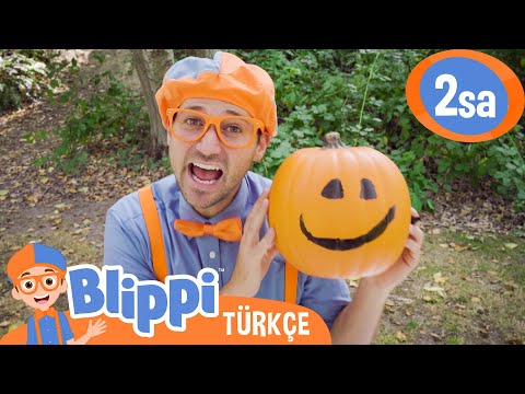 Blippi Balkabağı Parkı'nda 🎃 Balkabağı Süslemesi 🎃 Cadılar Bayramı Özel | Blippi Türkçe